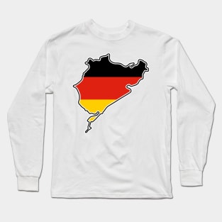 Nürburgring - Combined Circuit [flag] Long Sleeve T-Shirt